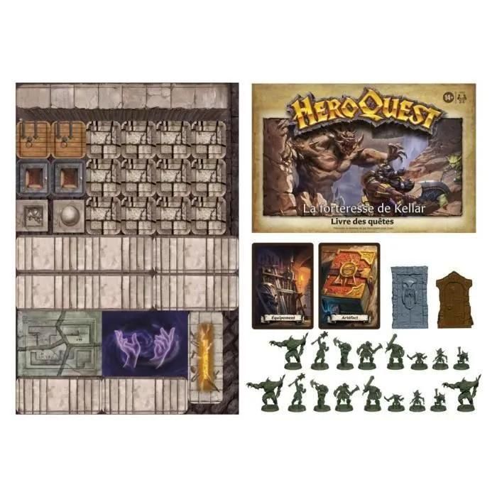 Avalon Hill Heroquest Extension La Forteresse De Kellar - 4