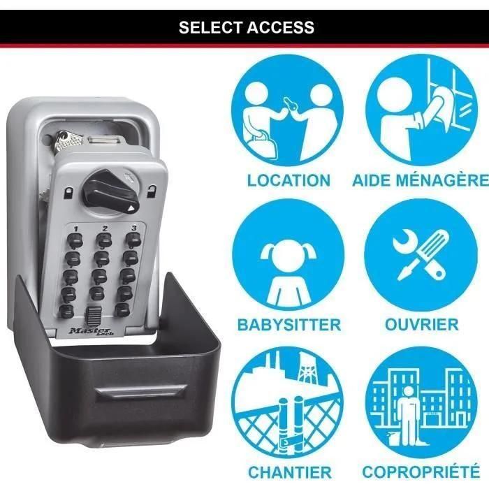 Boite  cls scurise certifie - Format XL - Scurit Professionnelle MAS... - 2