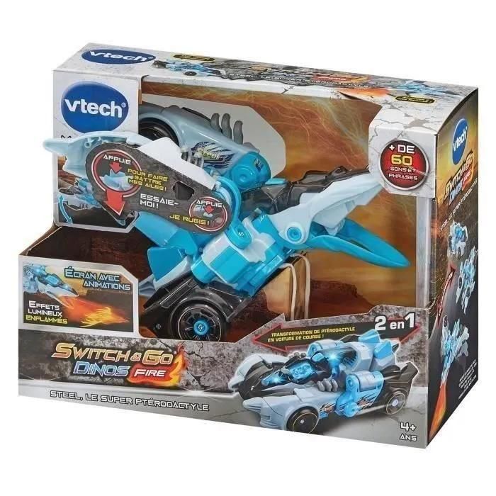 Vtech Switch & Go Dinos - Steel, Le Super Pterodactyle - 6