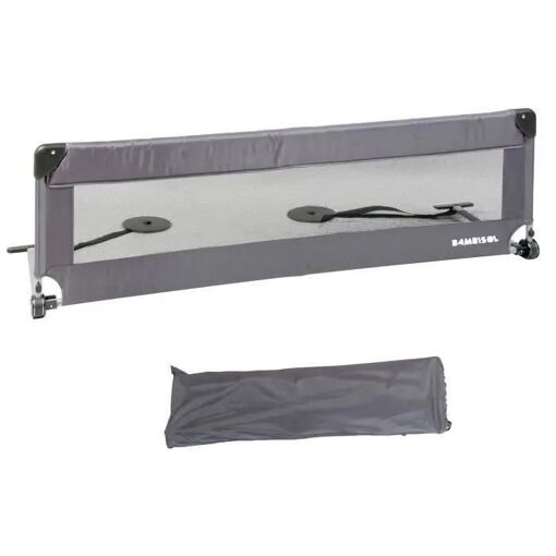 Barriere De Lit - Looping - Bl5003g - Rabattable - Gris