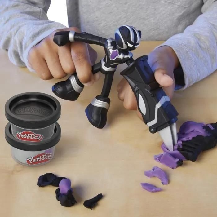 Marvel Heroes Play-Doh Marvel Coffret Black Panther Griffes Tranchantes - 3