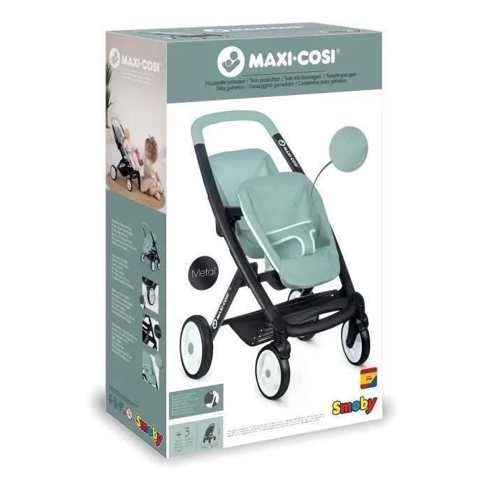 Maxi Cosi & Quinny Maxi-Cosi Poussette Jumeaux Sauge - 2