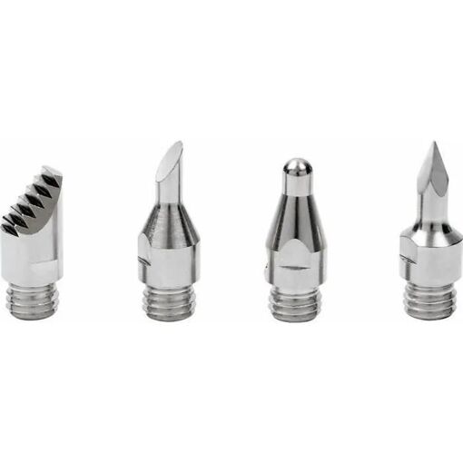 Set de 4 embouts de pyrogravure Dremel 204 pour VersaTip sur bois et cuir - 2