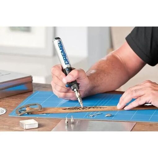 Set de 4 embouts de pyrogravure Dremel 204 pour VersaTip sur bois et cuir - 6