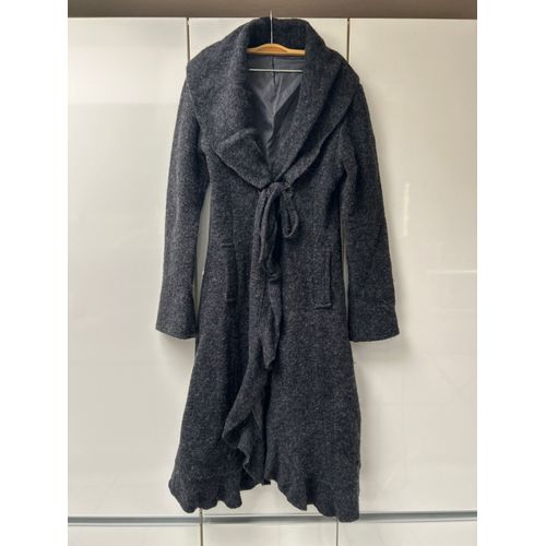 Long Manteau Gris Chiné - Taille Xl