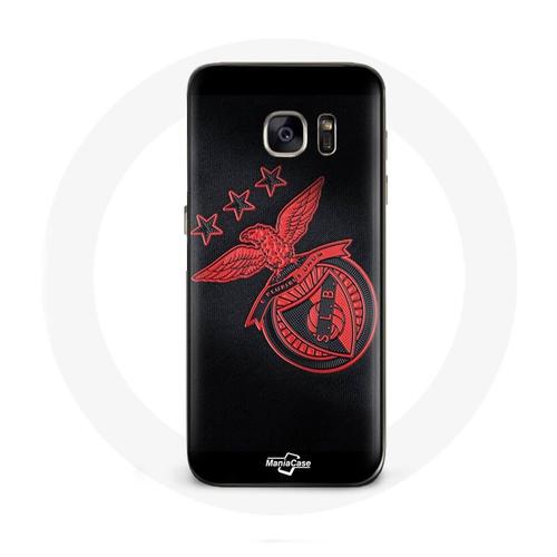 Coque Samsung Galaxy S6 Slb Benfica Fond Noir