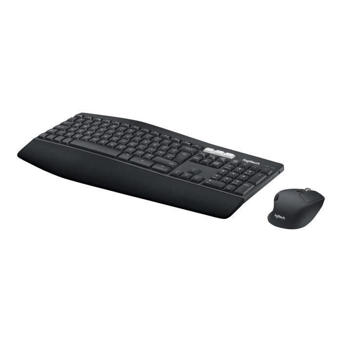 Logitech Performances du MK850 - Ensemble clavier et souris - sans fil - Bl...
