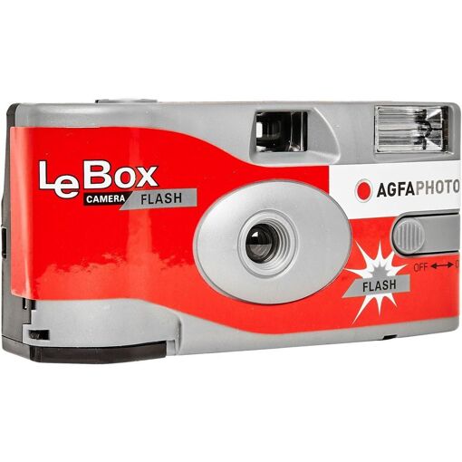 Appareil photo � usage unique AgfaPhoto LeBox Camera Flash 35mm