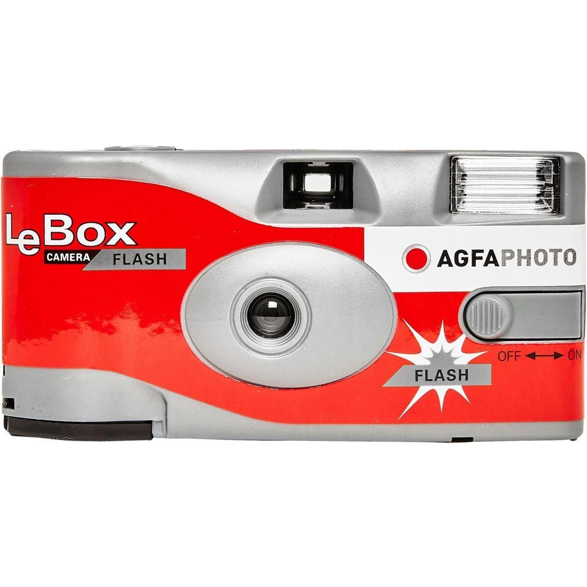 Appareil photo � usage unique AgfaPhoto LeBox Camera Flash 35mm - 6