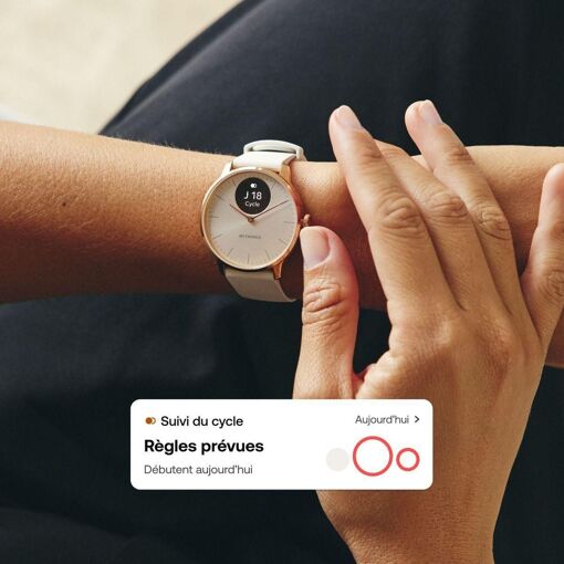 Montre Connect�e Withings Scanwatch Light Blanc - 4