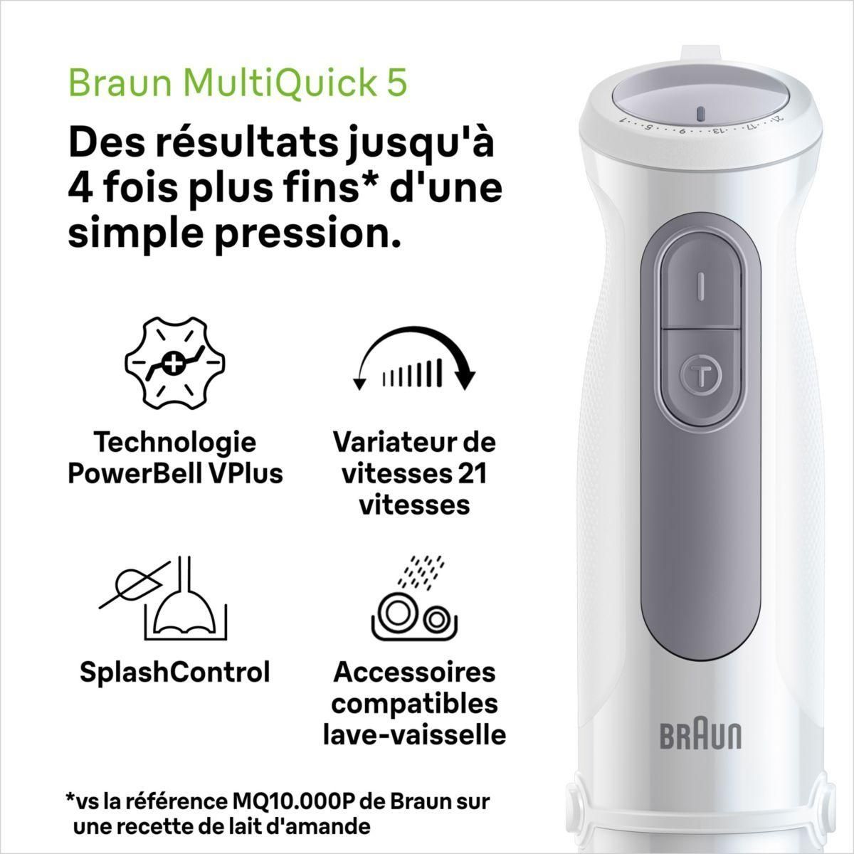 Pied mixeur Braun MultiQuick5 MQ50201M - 8