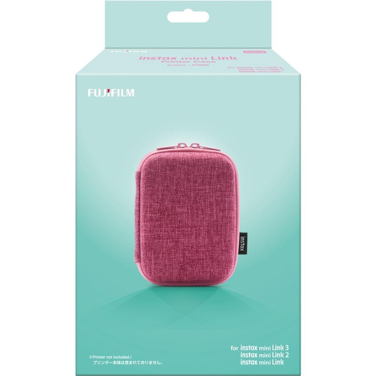 Housse FUJIFILM Instax mini Link rose