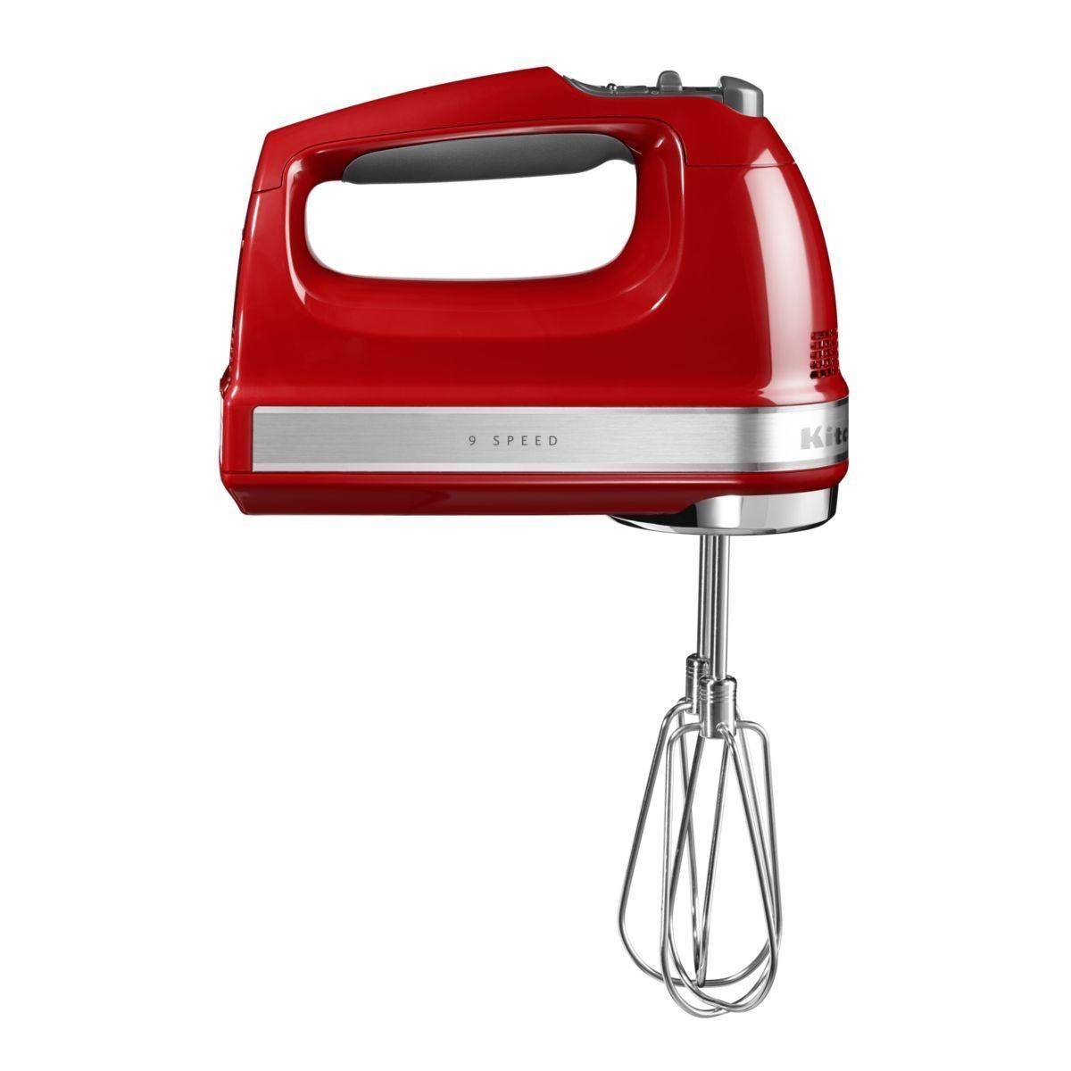 KitchenAid 5KHM9212EER - Batteur � main - 85 Watt - rouge empire