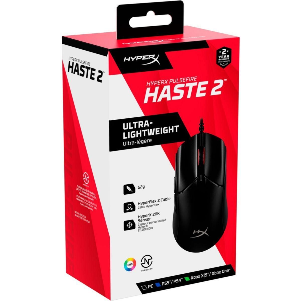 Souris gamer Hyperx Pulsefire Haste 2 Black - 10