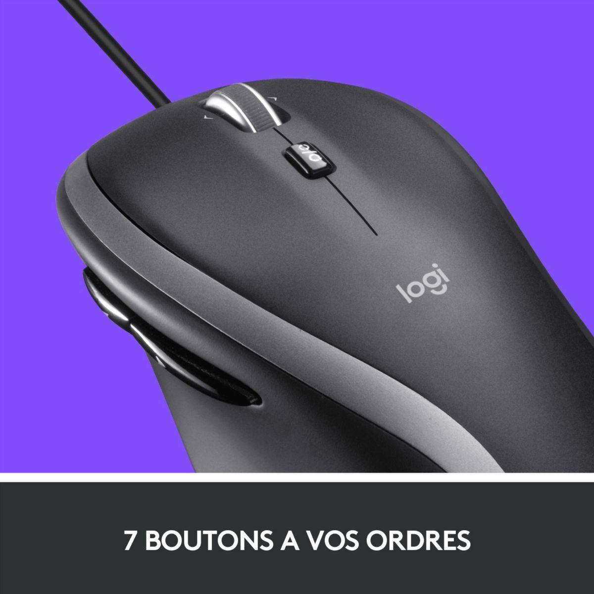 Logitech Souris filaire avanc�e M500s - Souris - optique - 7 boutons - fila... - 5