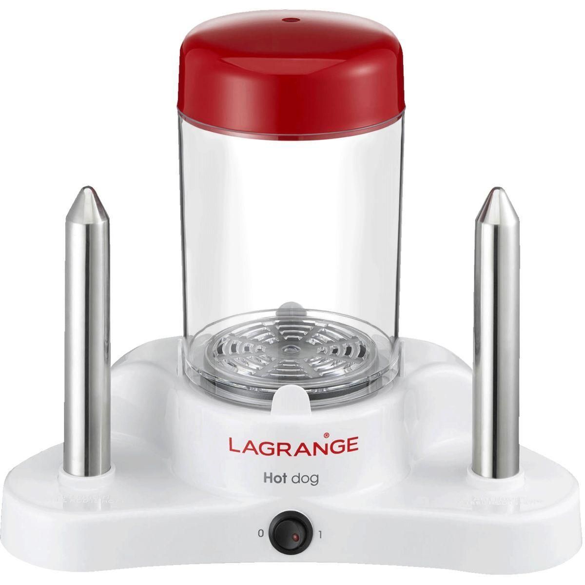 Lagrange Hot Dog - Appareil � hot dog - 1.5 litres - 370 Watt