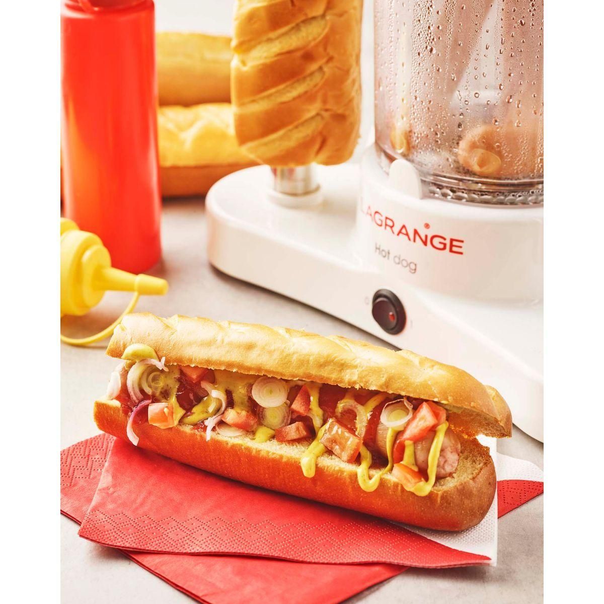 Lagrange Hot Dog - Appareil à hot dog - 1.5 litres - 370 Watt - 7
