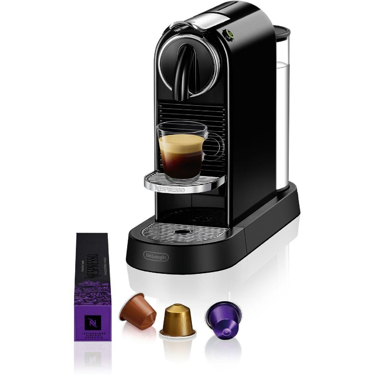De'Longhi Nespresso CitiZ EN 167.B - Machine  caf - 19 bar - noir