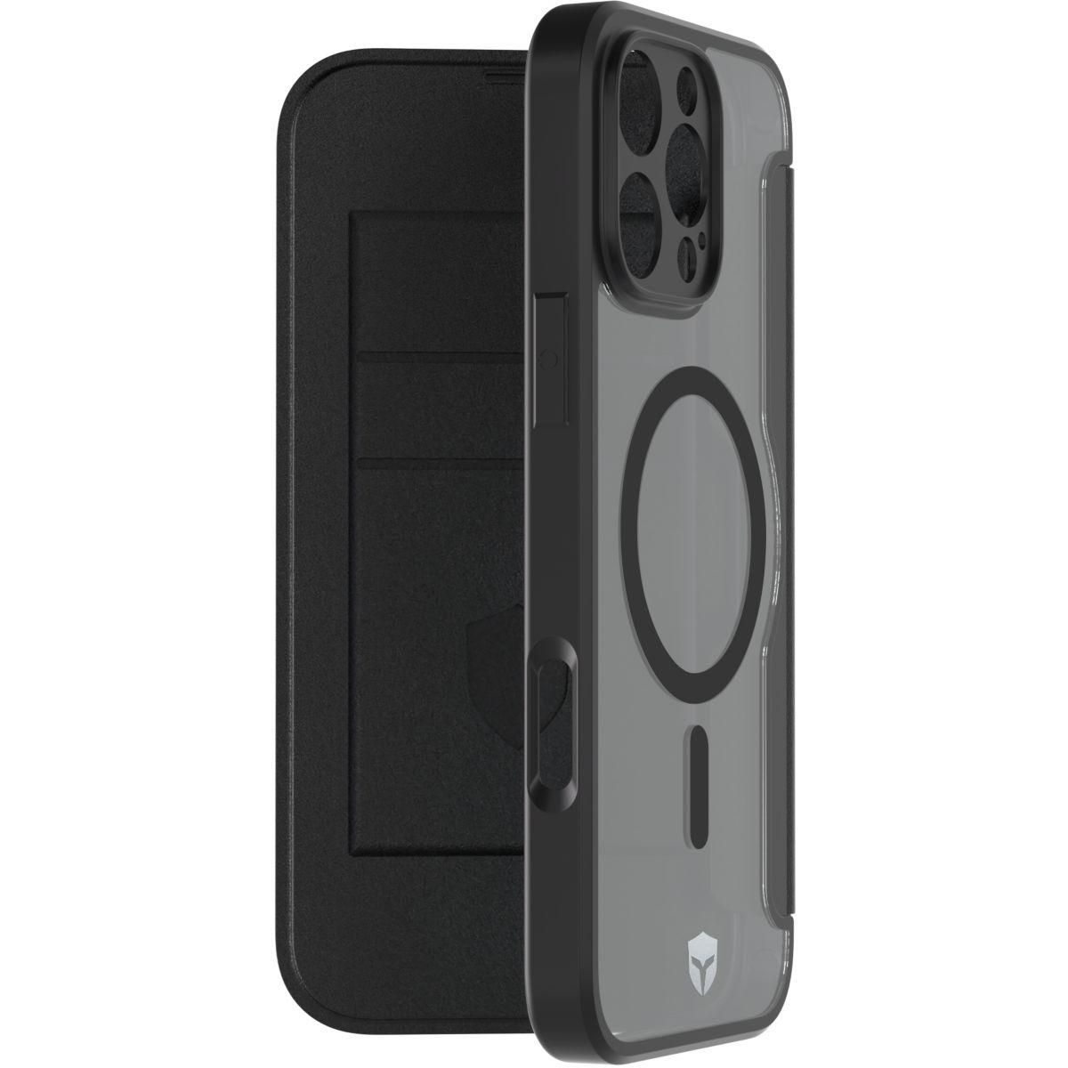 Coque �tui Force Case Iphone 16 Pro Max Magsafe Renforc� Noir - 4