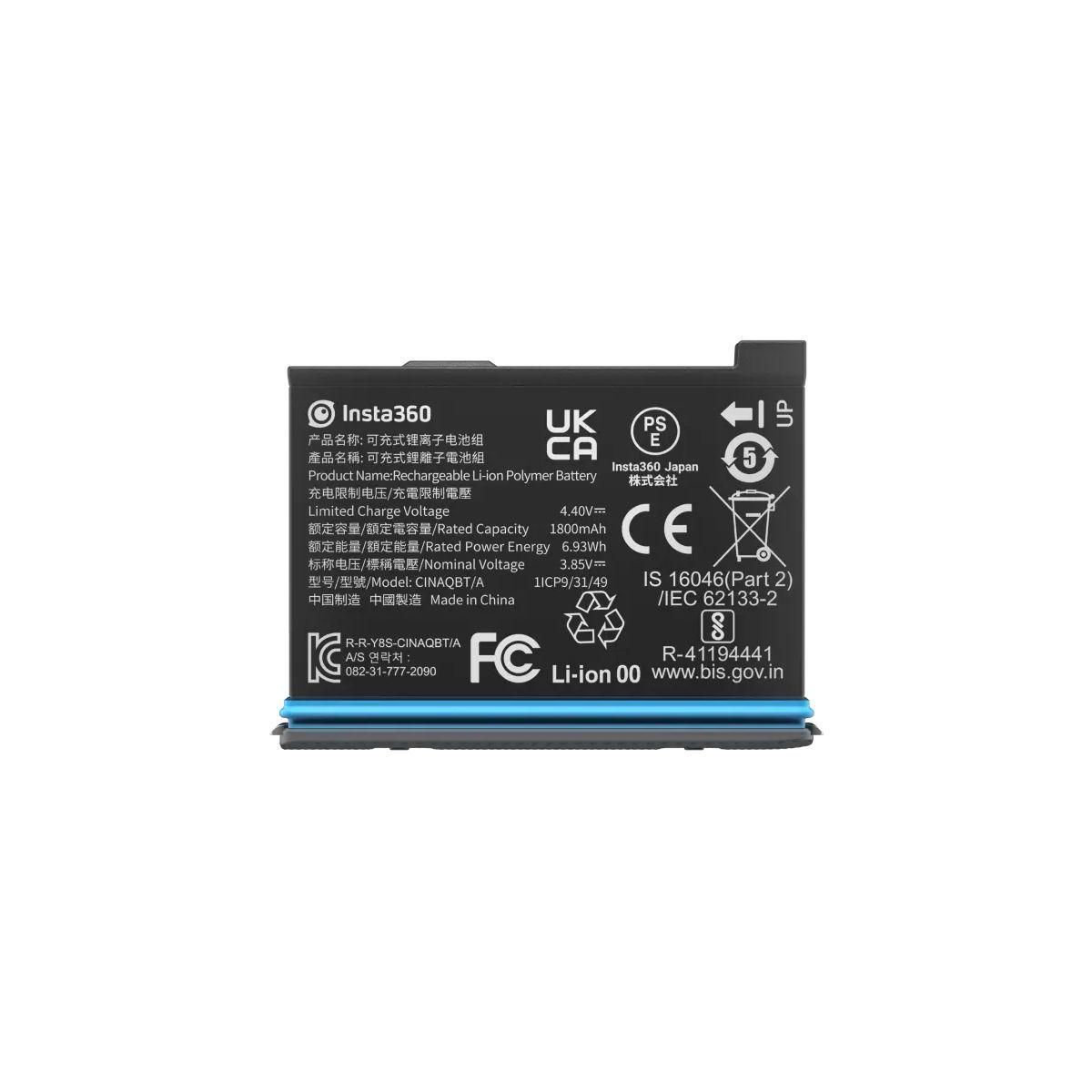 Batterie pour Insta360 X3 1800 mAh - 4