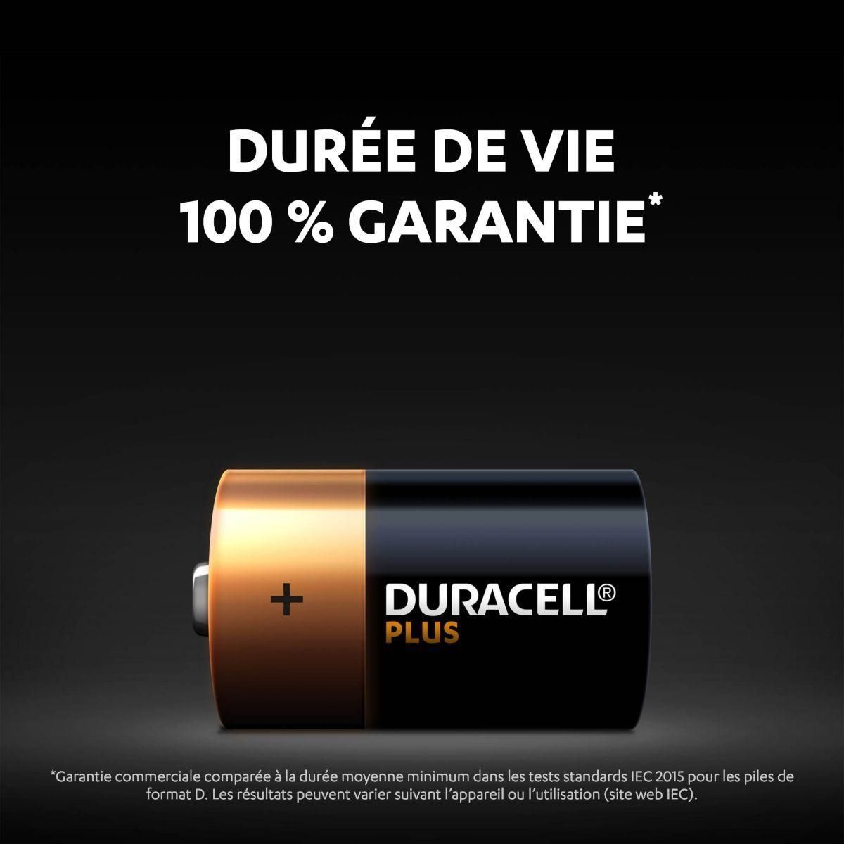 Pile Duracell D X2 Plus - 2