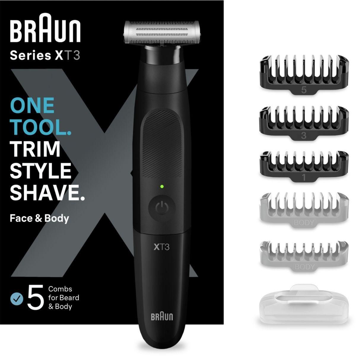 Braun - Styler Xt3200 - Beardtrimmer - Black (206334)