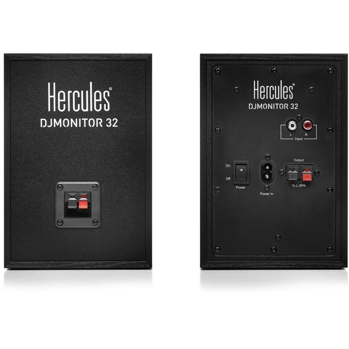 Hercules DJ Monitor 32 - Enceintes monitoring - Noir - 2