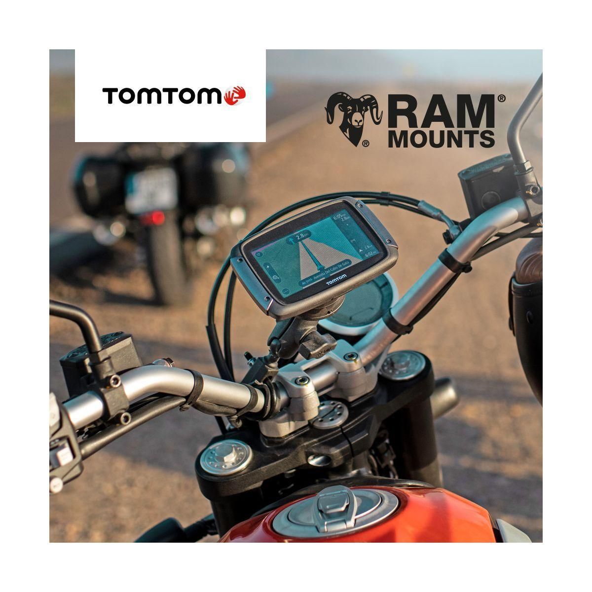 TomTom RIDER 500 - Navigateur GPS - moto 4.3' grand �cran - 8