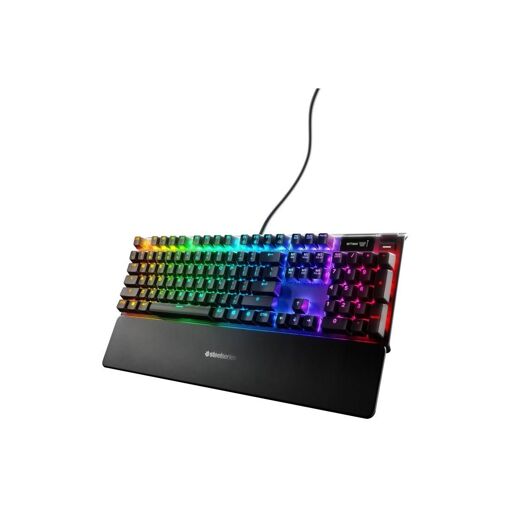 SteelSeries Apex 7 - Clavier - avec affichage - backlit - USB - AZERTY - Fr... - 2