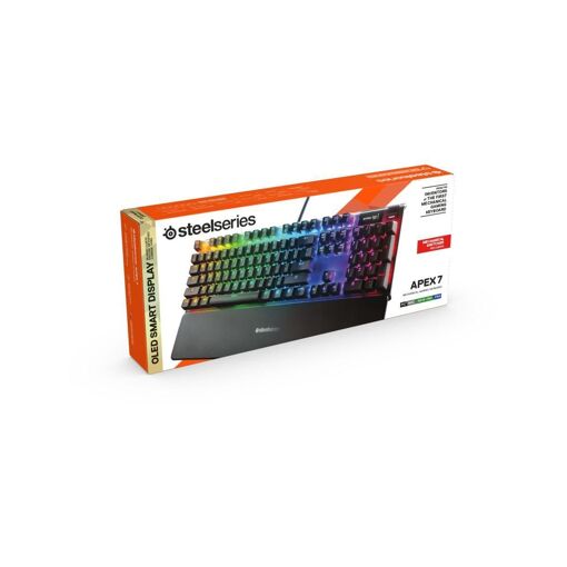 SteelSeries Apex 7 - Clavier - avec affichage - backlit - USB - AZERTY - Fr... - 3