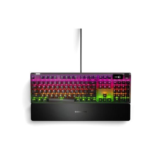 SteelSeries Apex 7 - Clavier - avec affichage - backlit - USB - AZERTY - Fr... - 4