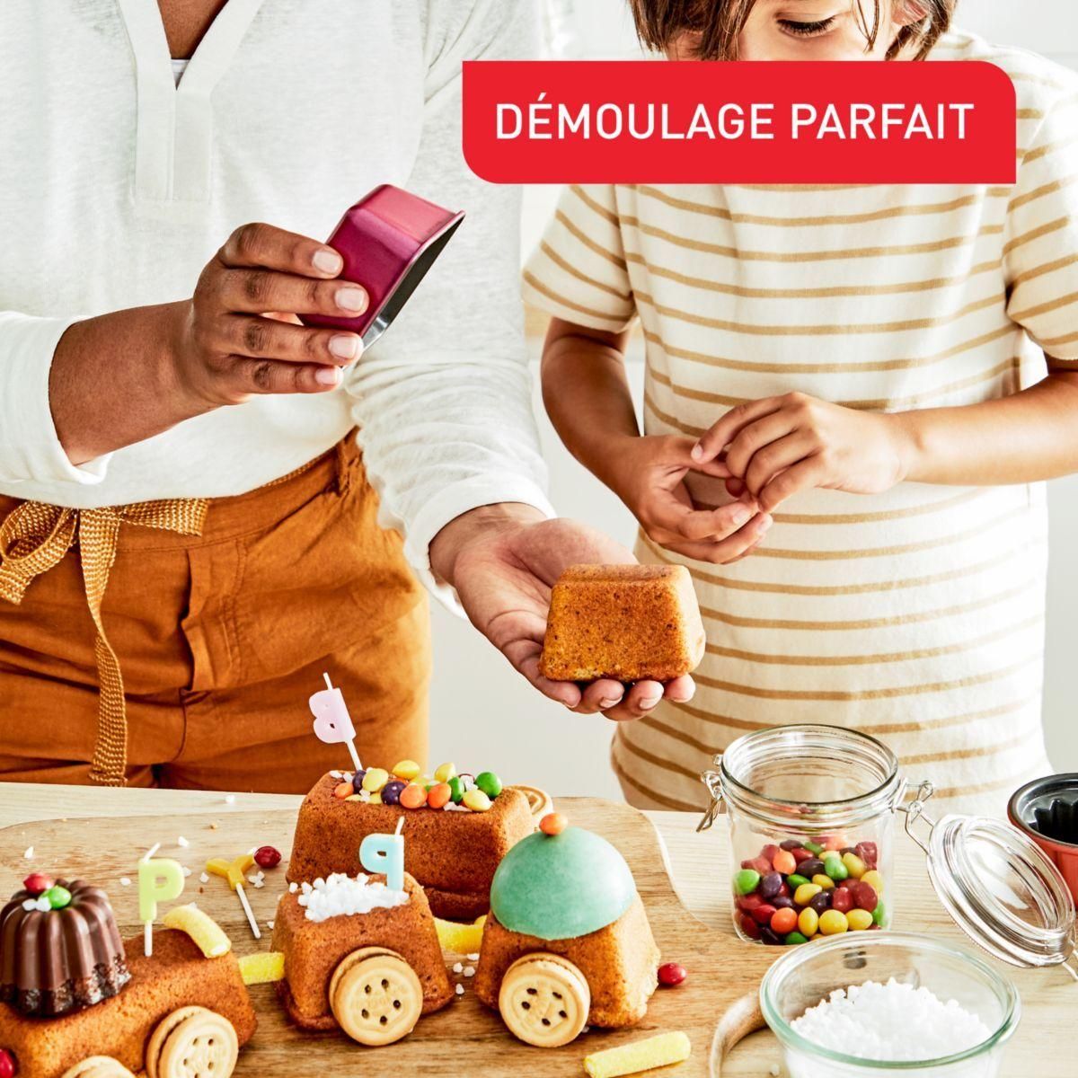 Moule  Briochette Tefal Creabake 3 Moules A Petite Torsade - 7