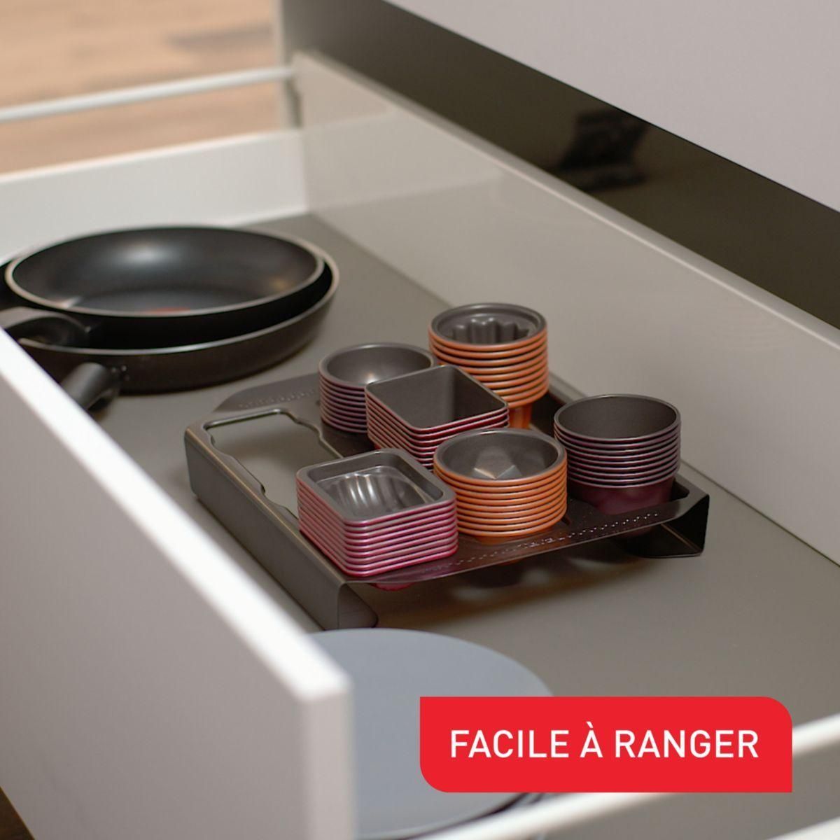 Moule  Briochette Tefal Creabake 3 Moules A Petite Torsade - 8