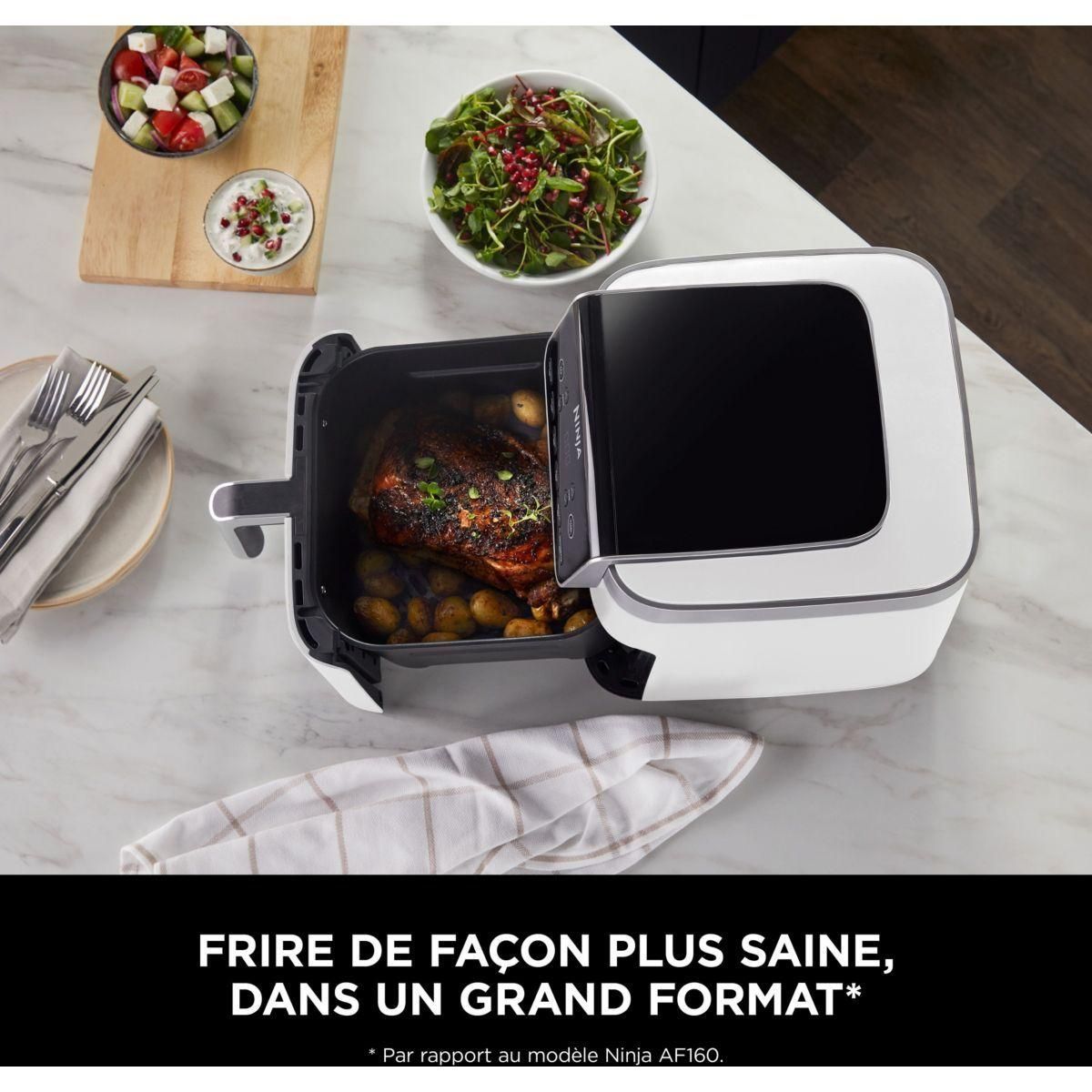Friteuse lectrique sans huile  air chaud AF180EUWH - Blanc - 4
