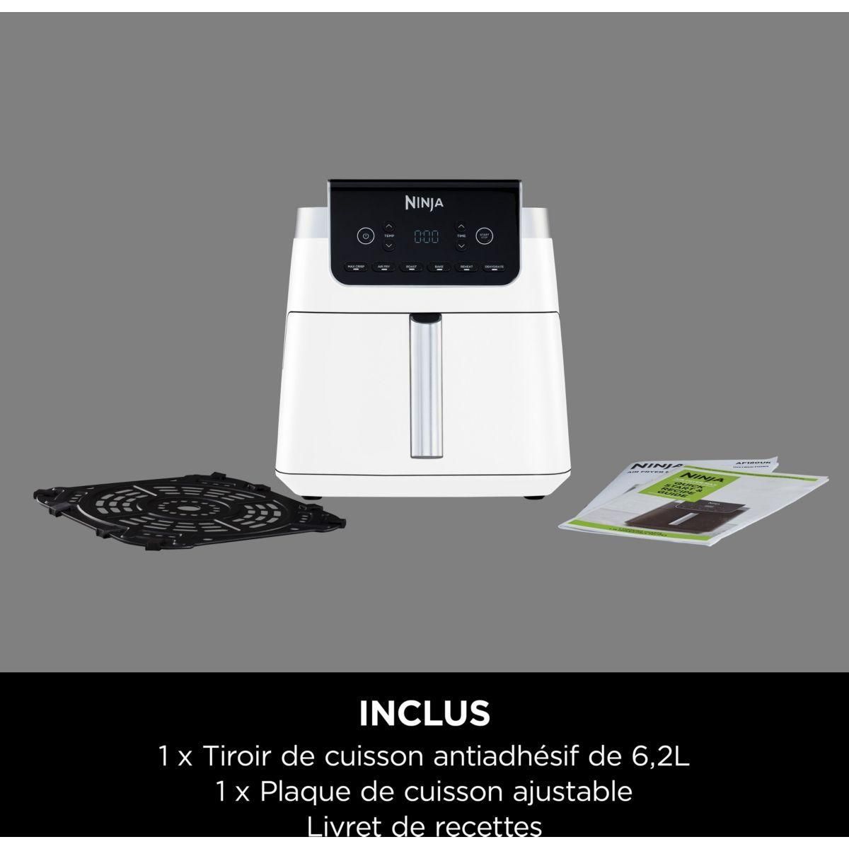 Friteuse lectrique sans huile  air chaud AF180EUWH - Blanc - 5