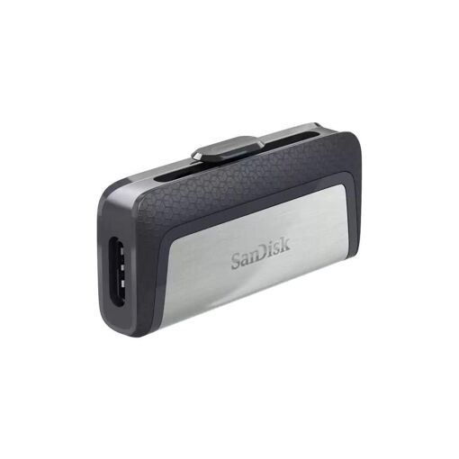 Cl� USB 3.1 Type C SanDisk Ultra Dual 256Go Argent - Double connecteur USB ... - 3