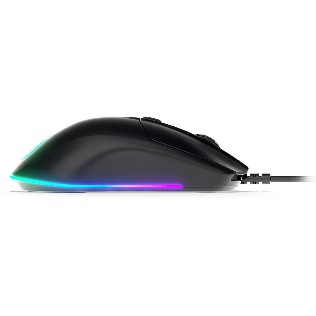 SteelSeries Rival 3 - Souris - optique - 6 boutons - filaire - USB - 3