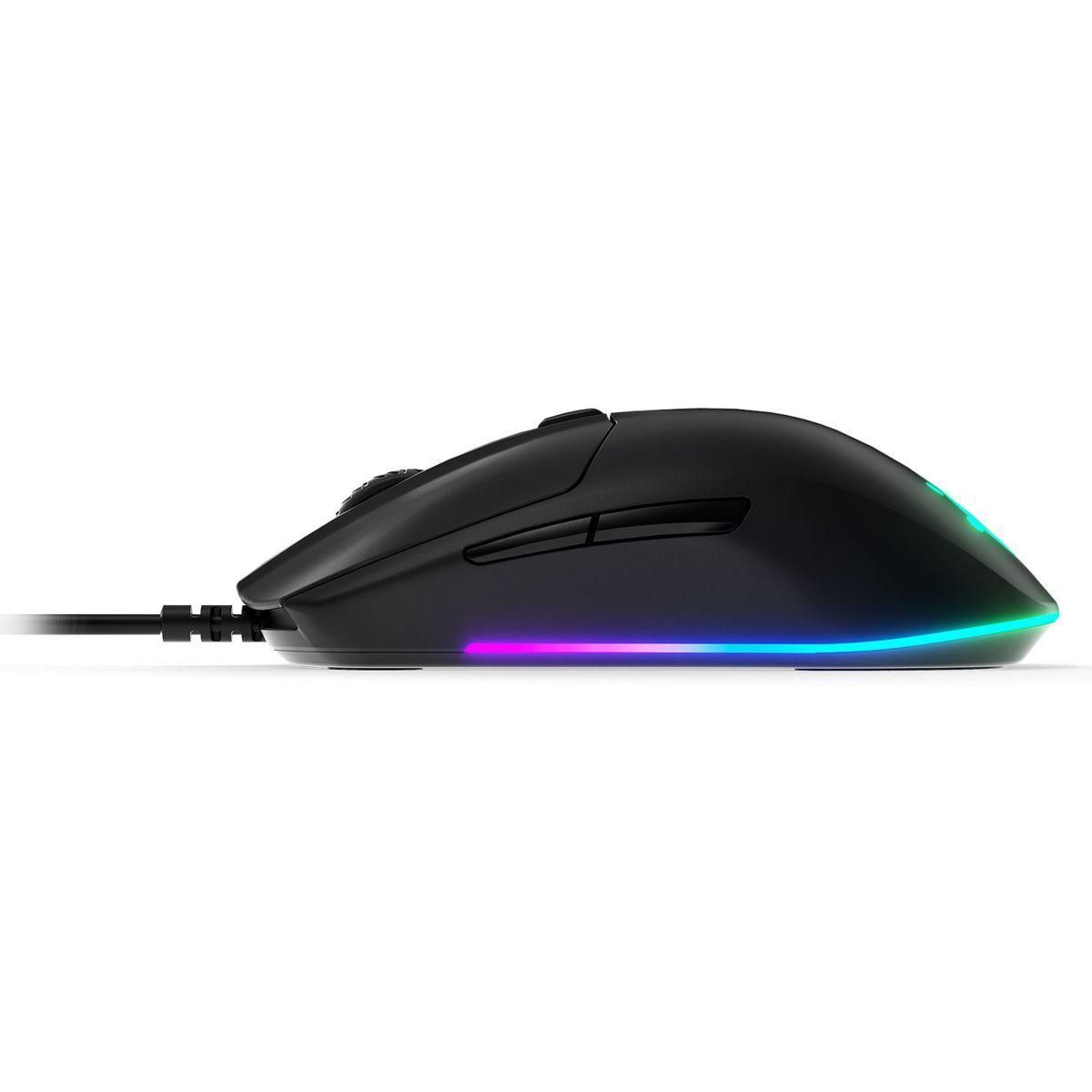 SteelSeries Rival 3 - Souris - optique - 6 boutons - filaire - USB - 4