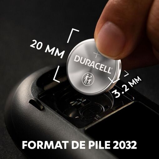Pile Duracell DL/CR 2032 x6 - 10