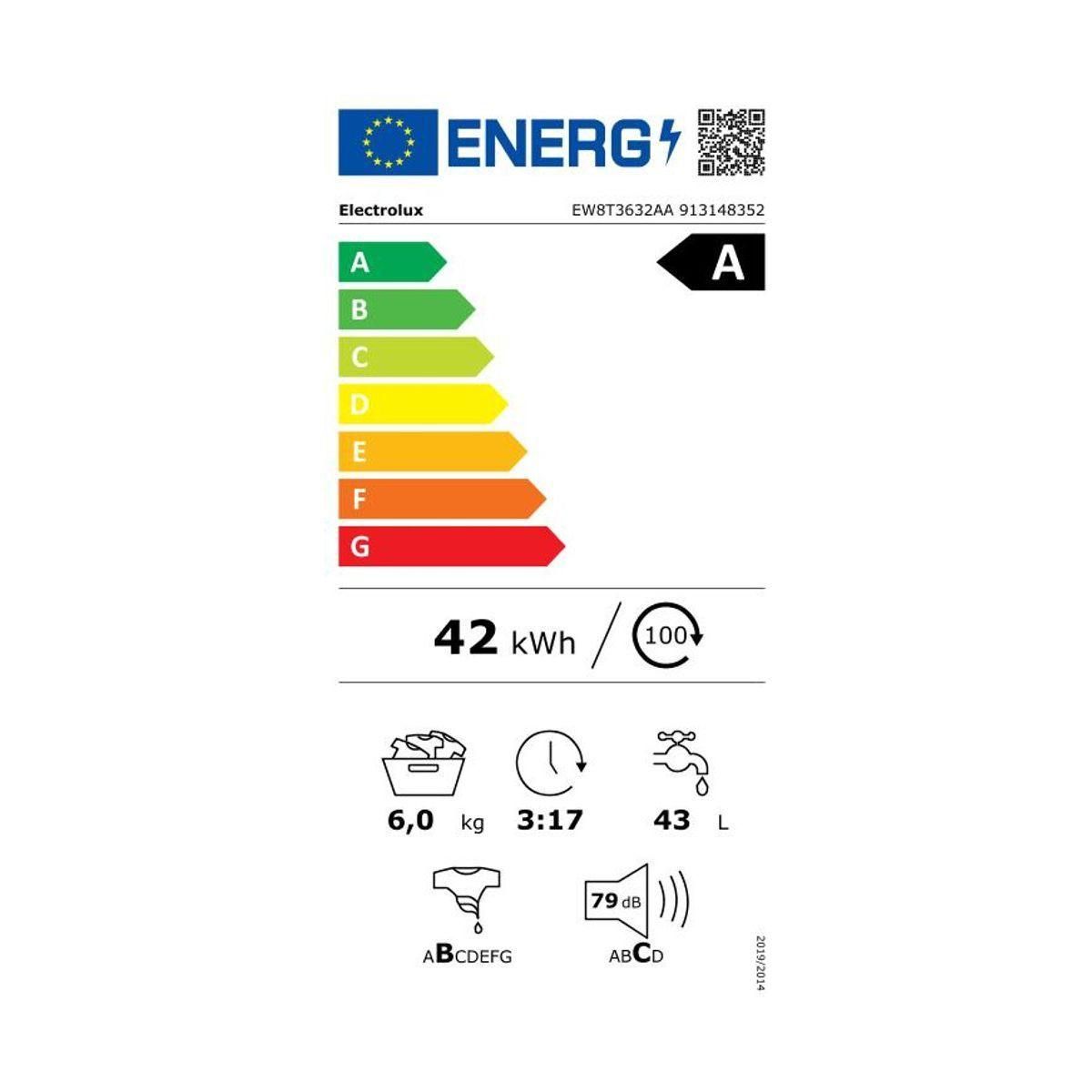 Lave linge top ELECTROLUX EW8T3632AA - 2