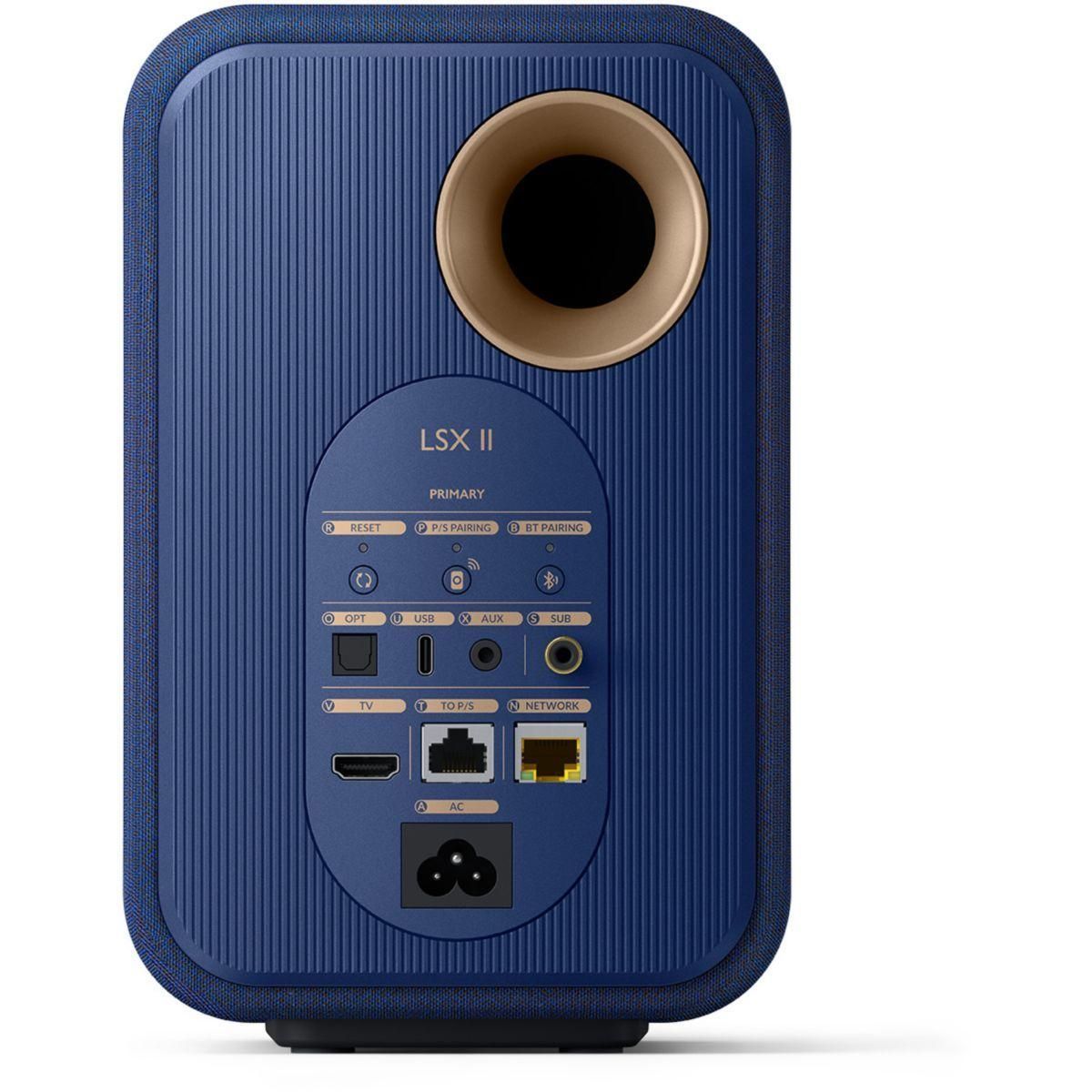 Enceinte r�sidentielle KEF LSX2 Bleu - 2