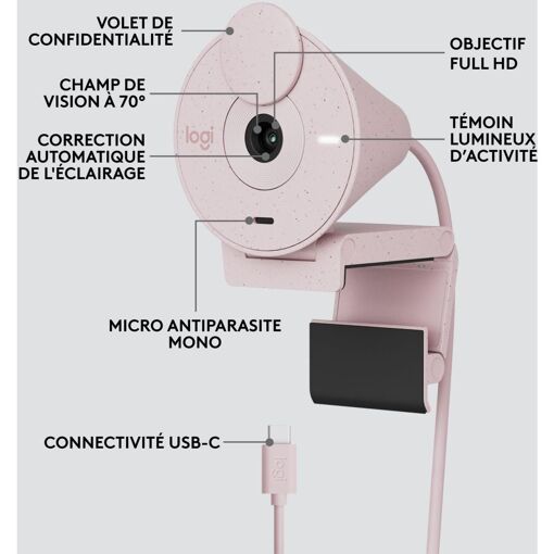 Brio 300 Full Hd Webcam -rose-emea28-935 - 9