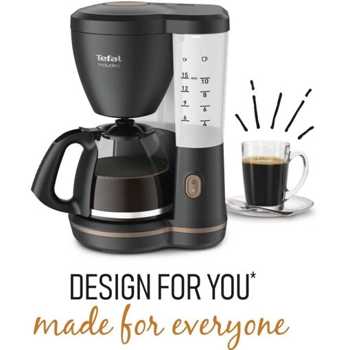 Tefal Includeo CM533811 - Cafeti�re - 15 tasses - noir - 3