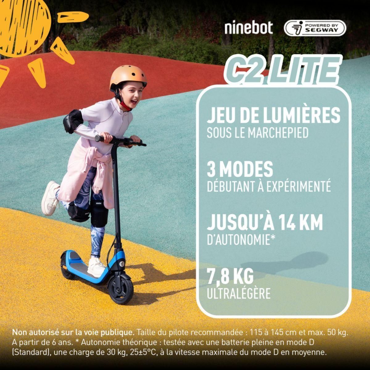 Trottinette Electrique Enfant Ninebot C2 Lite Segway - 2