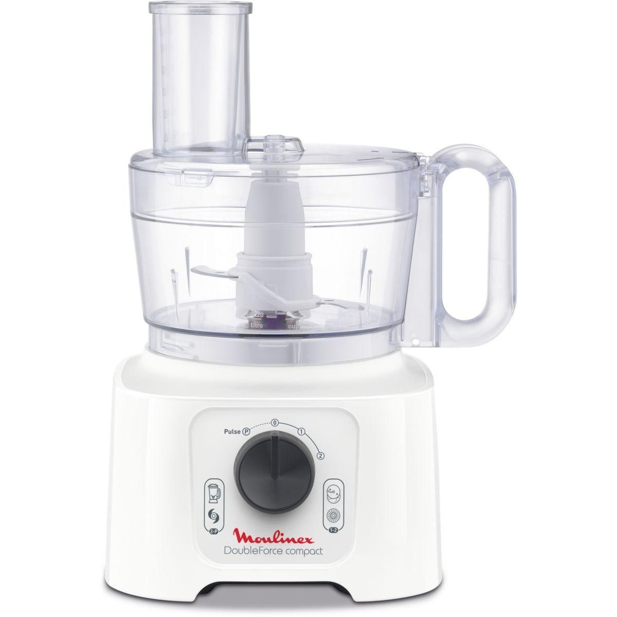 Moulinex DoubleForce Compact FP542111 - Robot multi-fonctions - 800 Watt - ... - 4