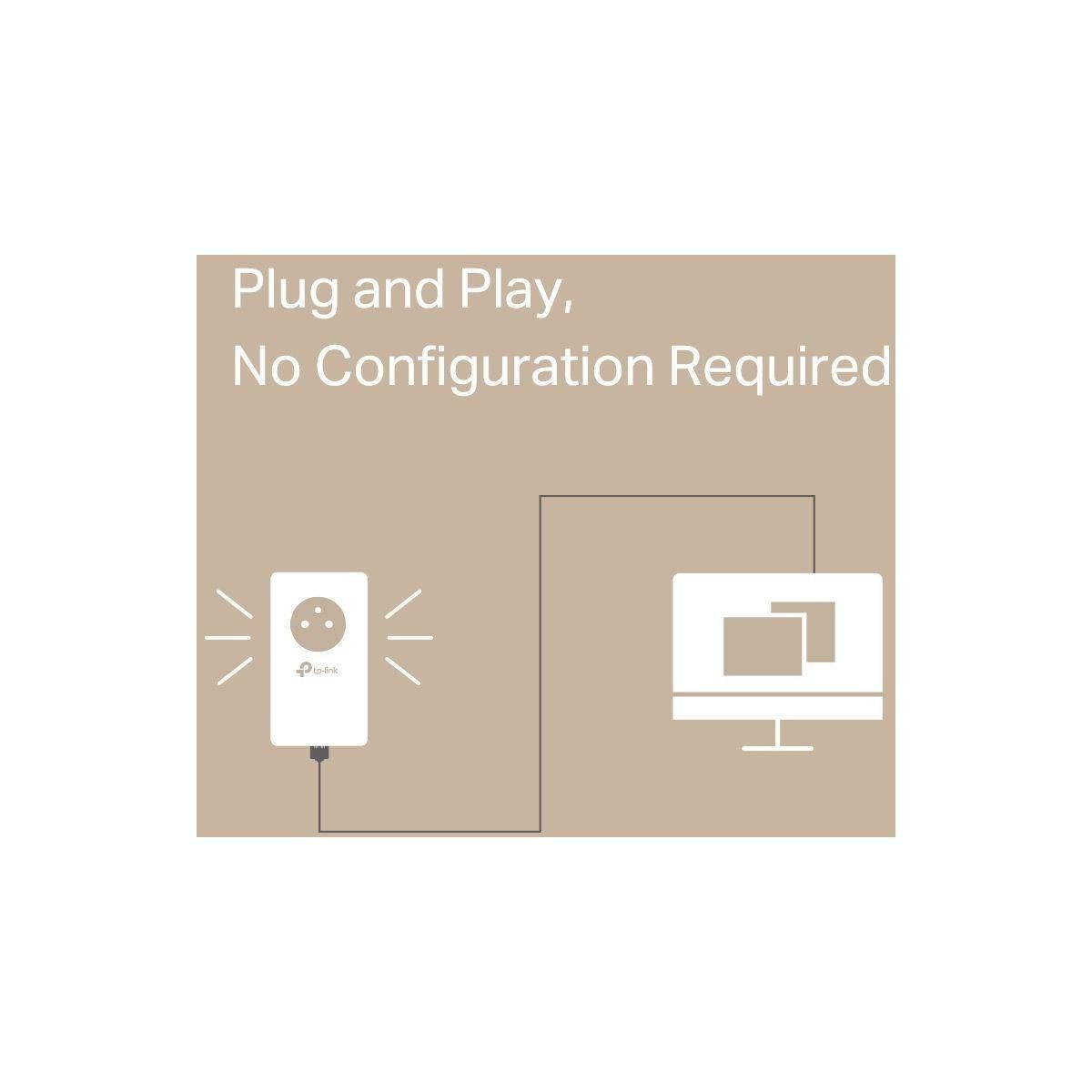 TP-Link TL-PA7019P KIT V1 - Kit d'adaptation pour courant porteur 1GbE, Hom... - 4