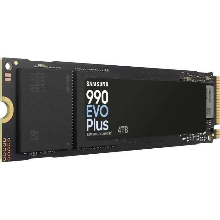 Samsung 990 EVO Plus MZ-V9S2T0 - SSD - chiffr - 4 To - interne - M.2 2280 ... - 4