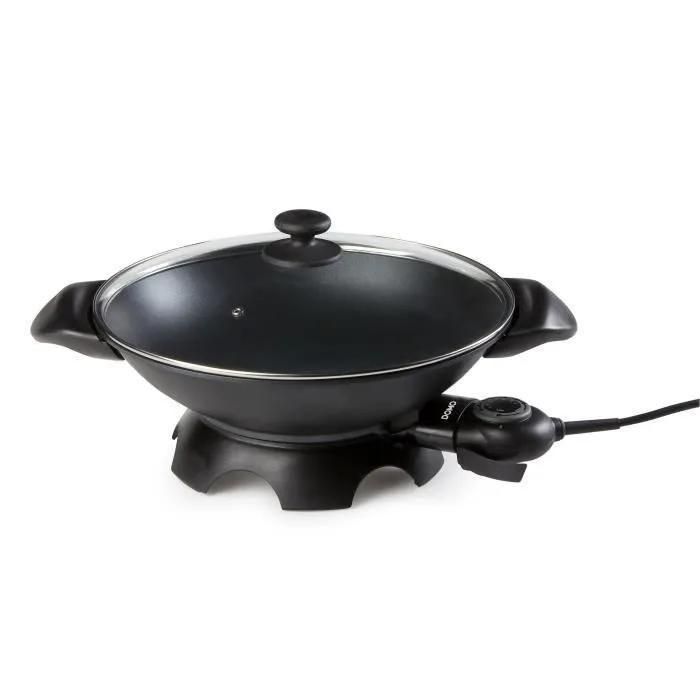 DOMO DO8708W - Wok �lectrique - 5 litres - 2.2 kWatt - 4
