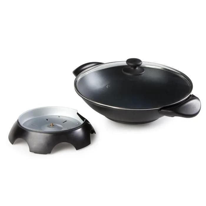 DOMO DO8708W - Wok �lectrique - 5 litres - 2.2 kWatt - 5