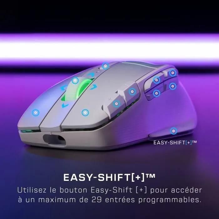 Souris Gaming RGB Ergonomique Turtle Beach Kone XP Air Blanc - 6